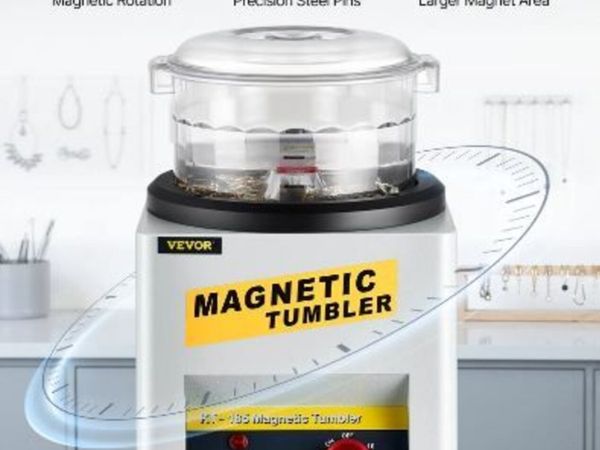 KT-185 Magnetic Tumbler 180mm Jewelry Polisher - Main image