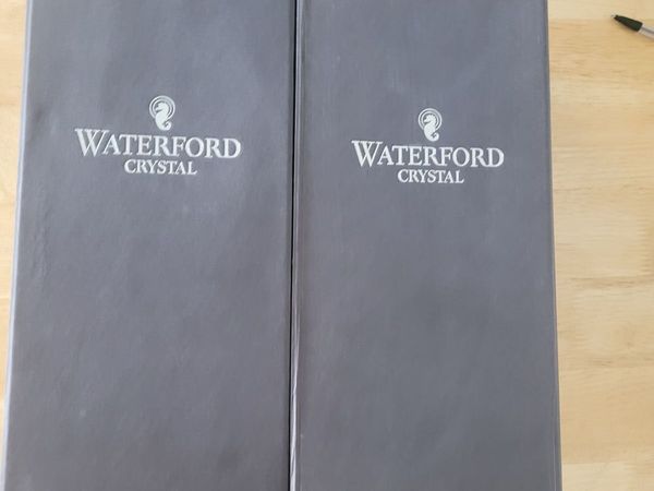 Waterford Crystal Seahorse Candle Sticks - Main image