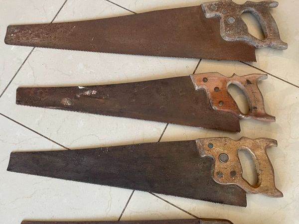 Vintage Saws JOB LOT, Good Wexford Provenance - Main image