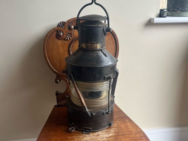 WW2 Anderson & Gyde Ships Lamp - Main image