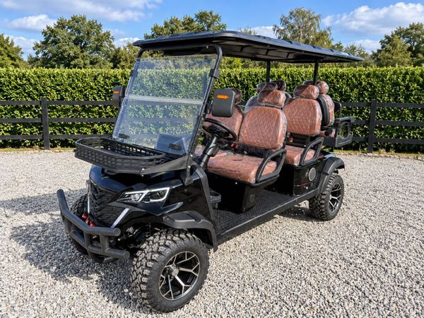 New Hightop 6-Seater Electric Golf Buggy - Main image