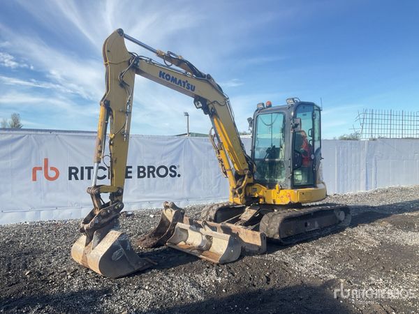 2019 Komatsu PC55MR-5 Mini Excavator - Main image