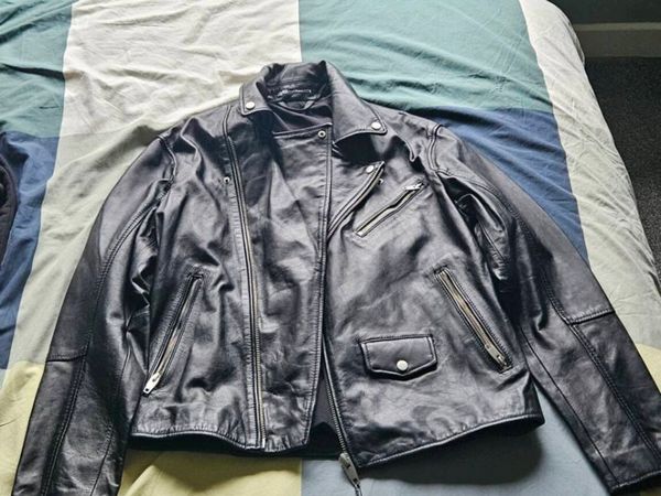 ZARA Men's Leather Jacket - Main image