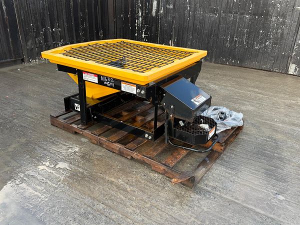 SnowEx Bulk Material Salt & Sand Spreader Hopper - Main image