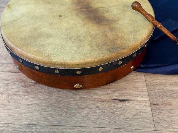 Malachy Kearns Handmade Tunable Bodhrán with Case - Main image