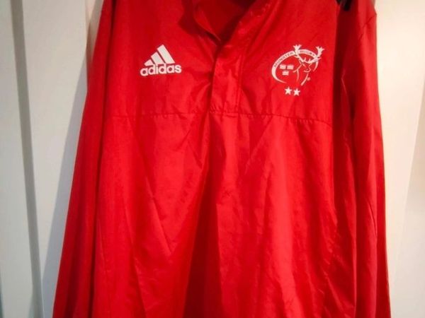 Vintage 2015/16 Munster Rugby adidas windbreaker - Main image