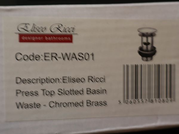 Basin Waste - Chrome - Main image