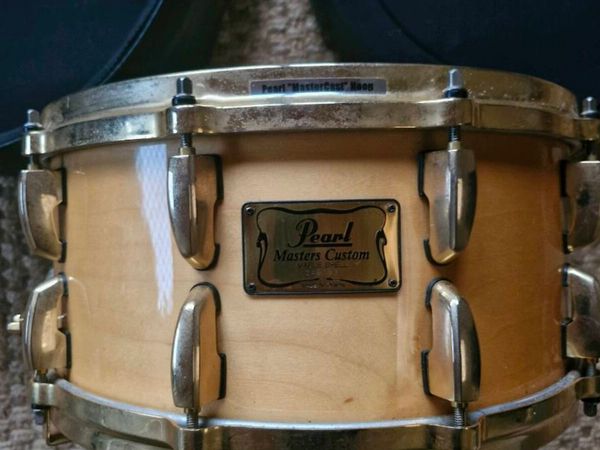 Pearl mastersound maple snare drum 14 x 6.5 - Main image