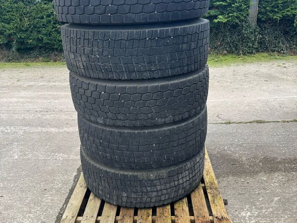 Scania truck wheels 315/80 r22.5 - Main image