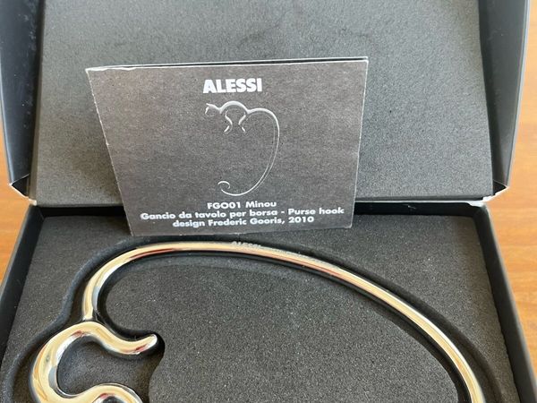 Alessi Minou Purse Hook - Main image