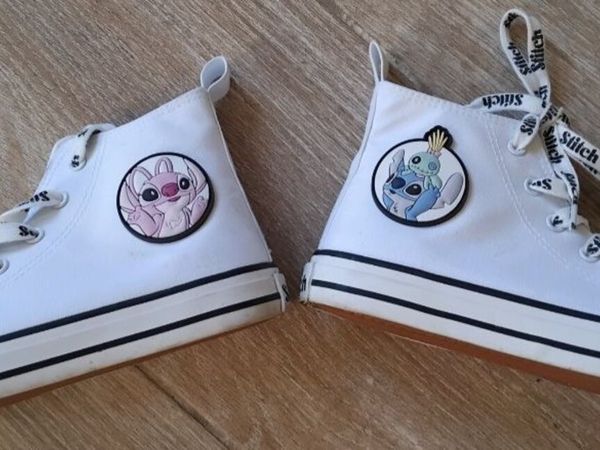 Disney Stitch Canvas Boots. - Main image