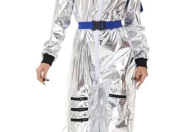 BE THE LIFE OF THE PARTY! 2 Astronaut Costumes for Sale (1 Men's, 1 Women's) - Main image