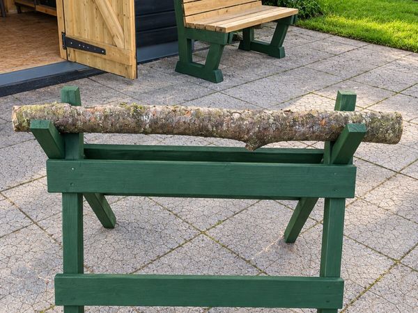 Wooden sawhorse - Main image