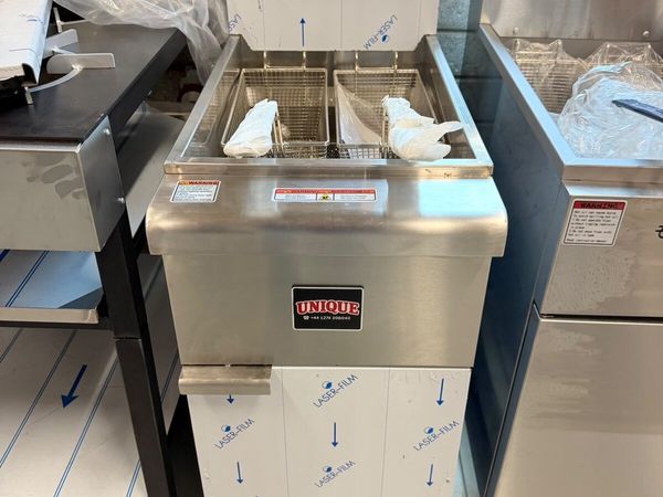 Unique Gas Fryer Stainless Steel Body - Main image