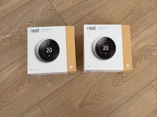 2x Nest Learning Thermostat 3rd Gen - Main image