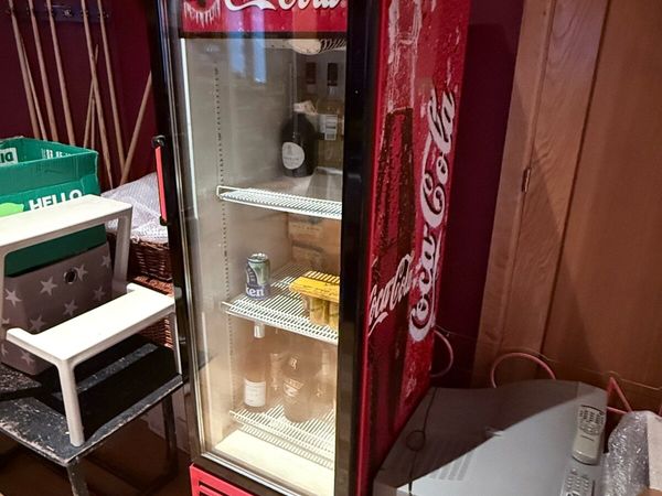 Coca Cola Commercial Fridge Glass Door - Main image