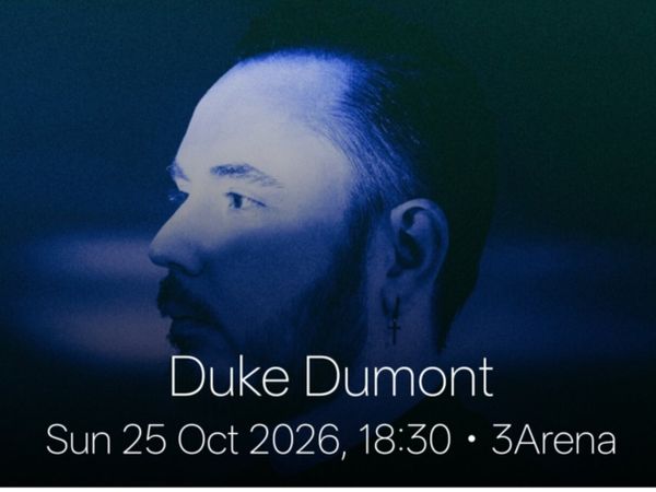 2 x Duke Dumont Tickets - Standing - Main image