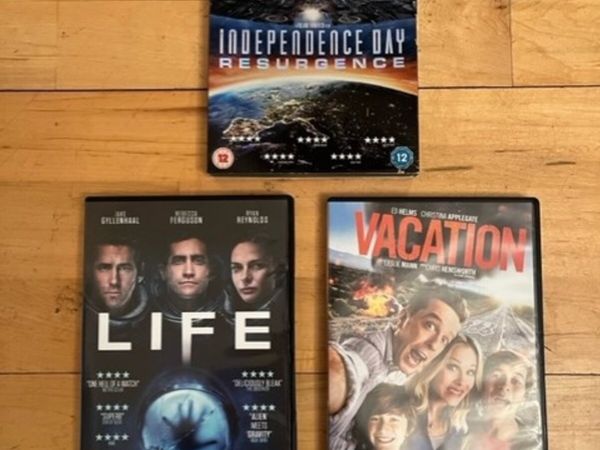 DVD's x 3 - Main image