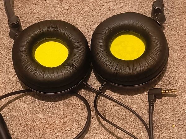 Gaming Headphones Neon Yellow & Blue - Main image