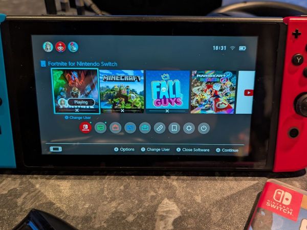 Nintendo Switch with Games - Main image