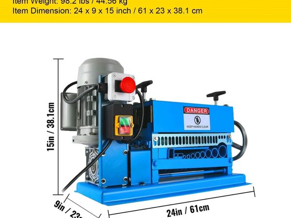 Electric Wire Stripping Machine 370W 11 Holes - Main image