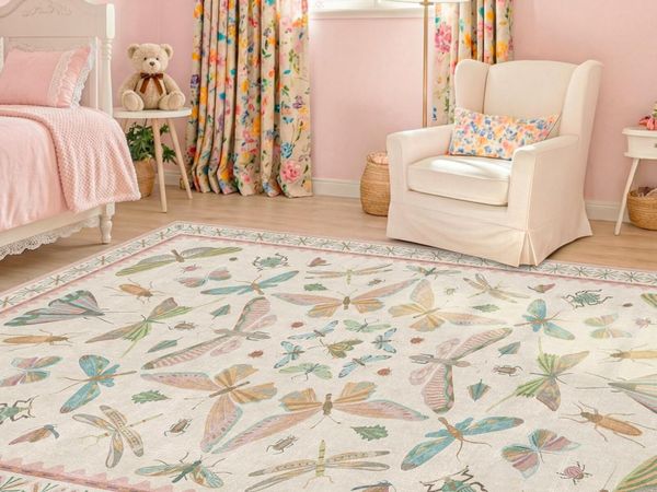 Area Rugs for Baby Nursery Cute Bedroom - Main image