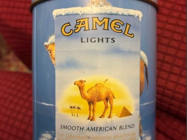 Very Rare Camel Lights Metal Box - Main image