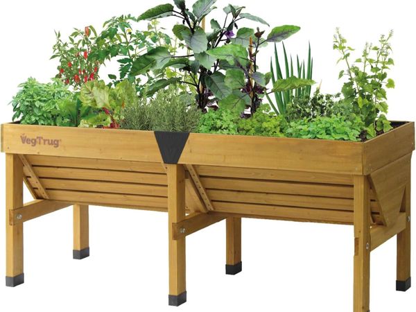 Classic 1.8m Raised Bed Planter Natural - Main image