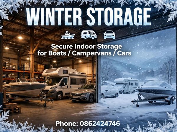 Indoor winter storage for boats and campervans - Main image