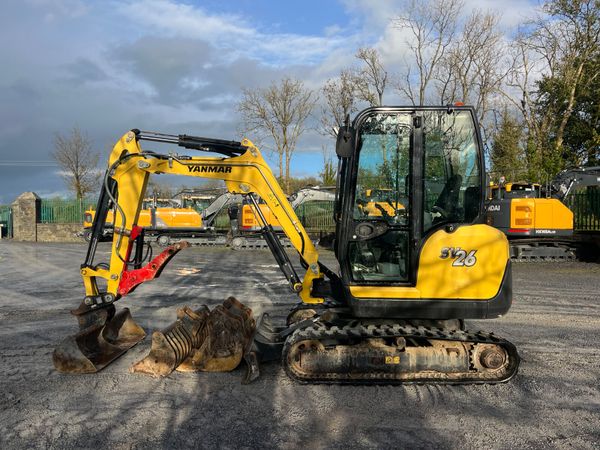 2020 Yanmar SV26 Mini Excavator - Main image