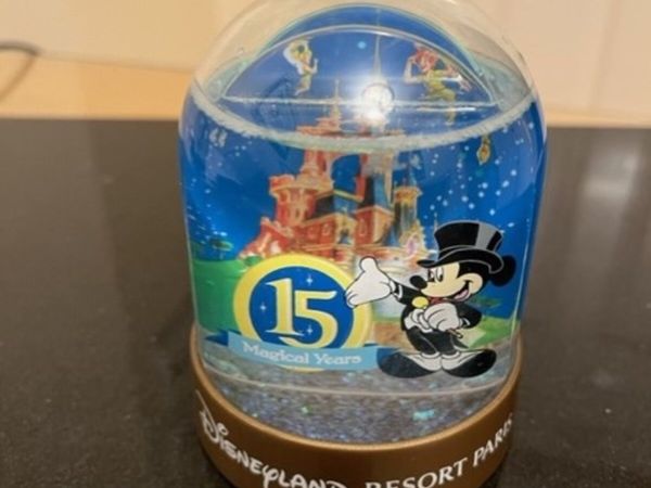 Disneyland Water Globe + Egg Ornament - Main image