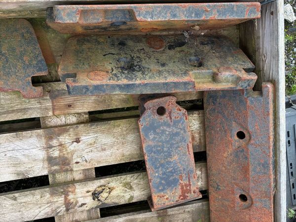 Zetor weights & Front hitch - Main image