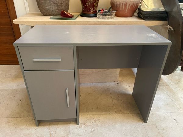 Modern Grey Office Or Study Desk - Can Deliver - Main image