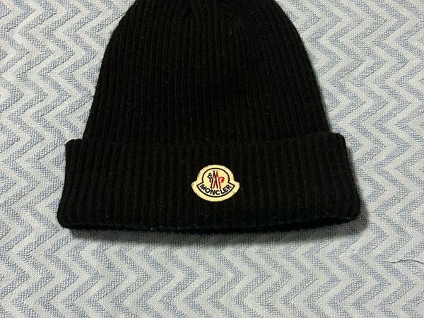 Black Moncler Beanie - Main image