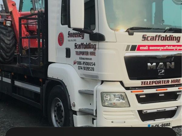 For sale man flat bed lorry. - Main image