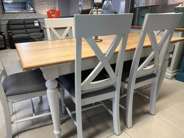 Extending Oak Dining Table for sale in Meath for €399 on DoneDeal