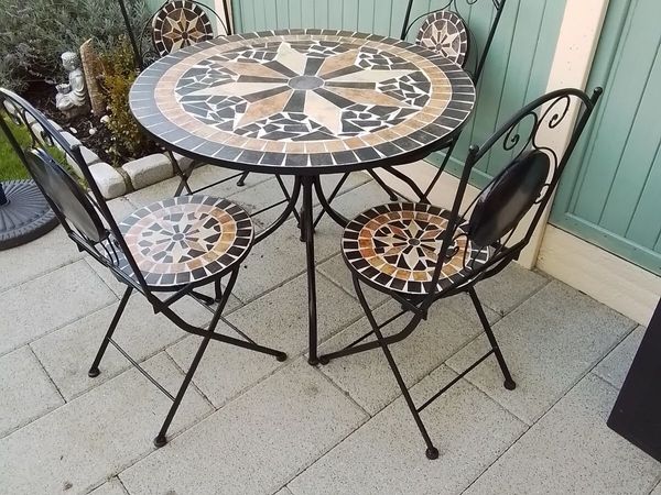 Mosaic patio set - Main image