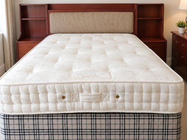 Double Bed Frame and King Koil Spinal Elite mattre - Main image