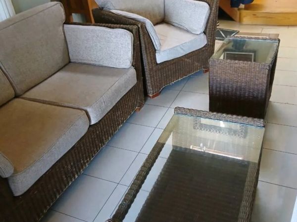 Couch 2x armchairs 2x coffee table - Main image