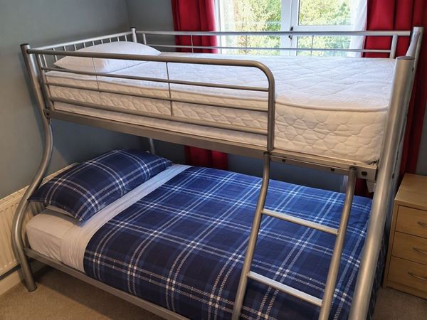 single-over-double triple sleeper bunk bed - Main image