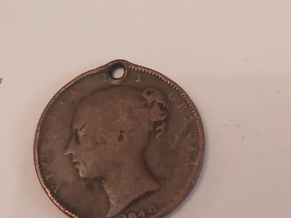 1840 British coin - Main image