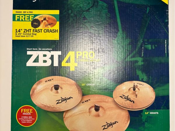 Zildjian 4 Pro Cymbal Set-up - Main image