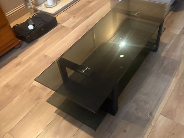 Smoked Glass TV Table - Main image