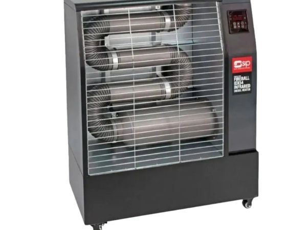 Sip Fireball Idx54 Infrared Heater & Flue Kit - Main image