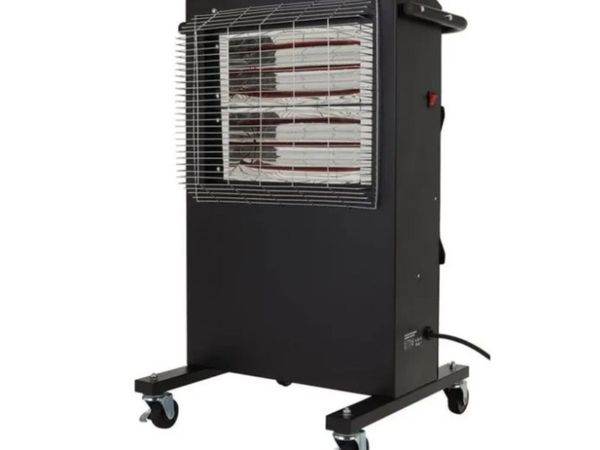 Draper 2.4Kw 110v Infrared Ruby Qtz Heater - Main image