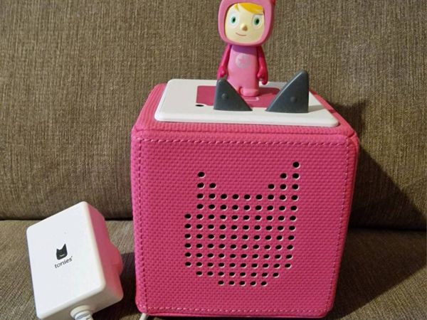 Pink Toniebox plus creative tonie - Main image