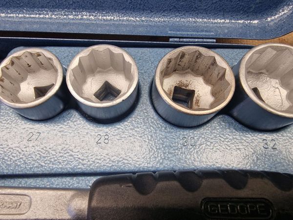 Gedore D19 Socket set complete 1/2 inch German mad for sale in Galway ...