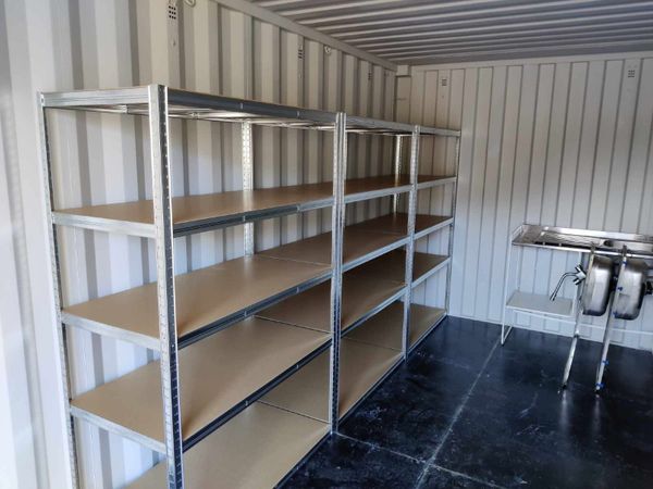 Galvanised Metal Frame Shelving Racking Bays - Main image