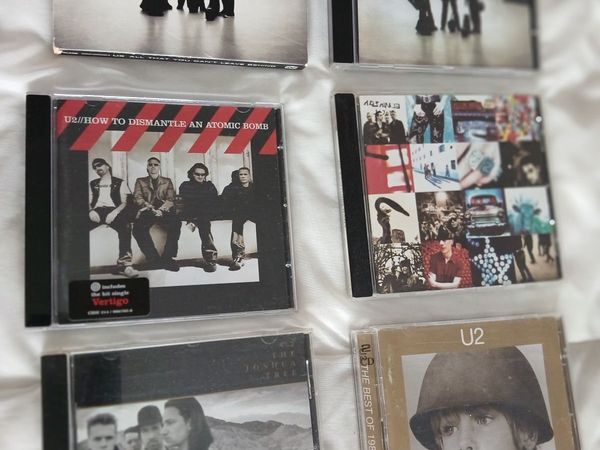 U2 BAND COLLECTION 6 VINTAGE CDs. - Main image