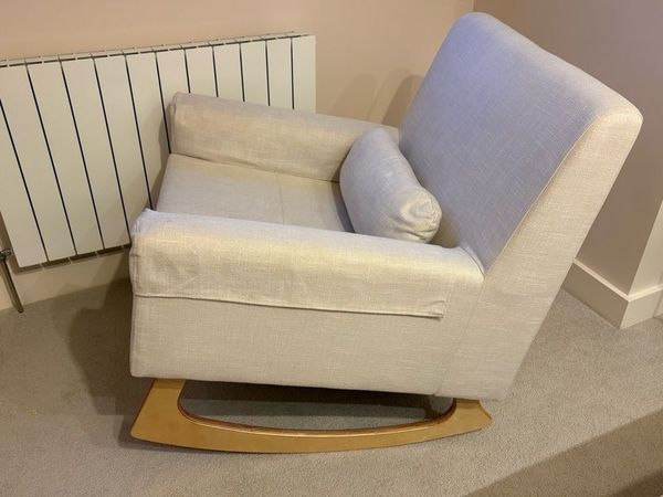 Rocking/Feeding Chair - Oak Legs - Main image